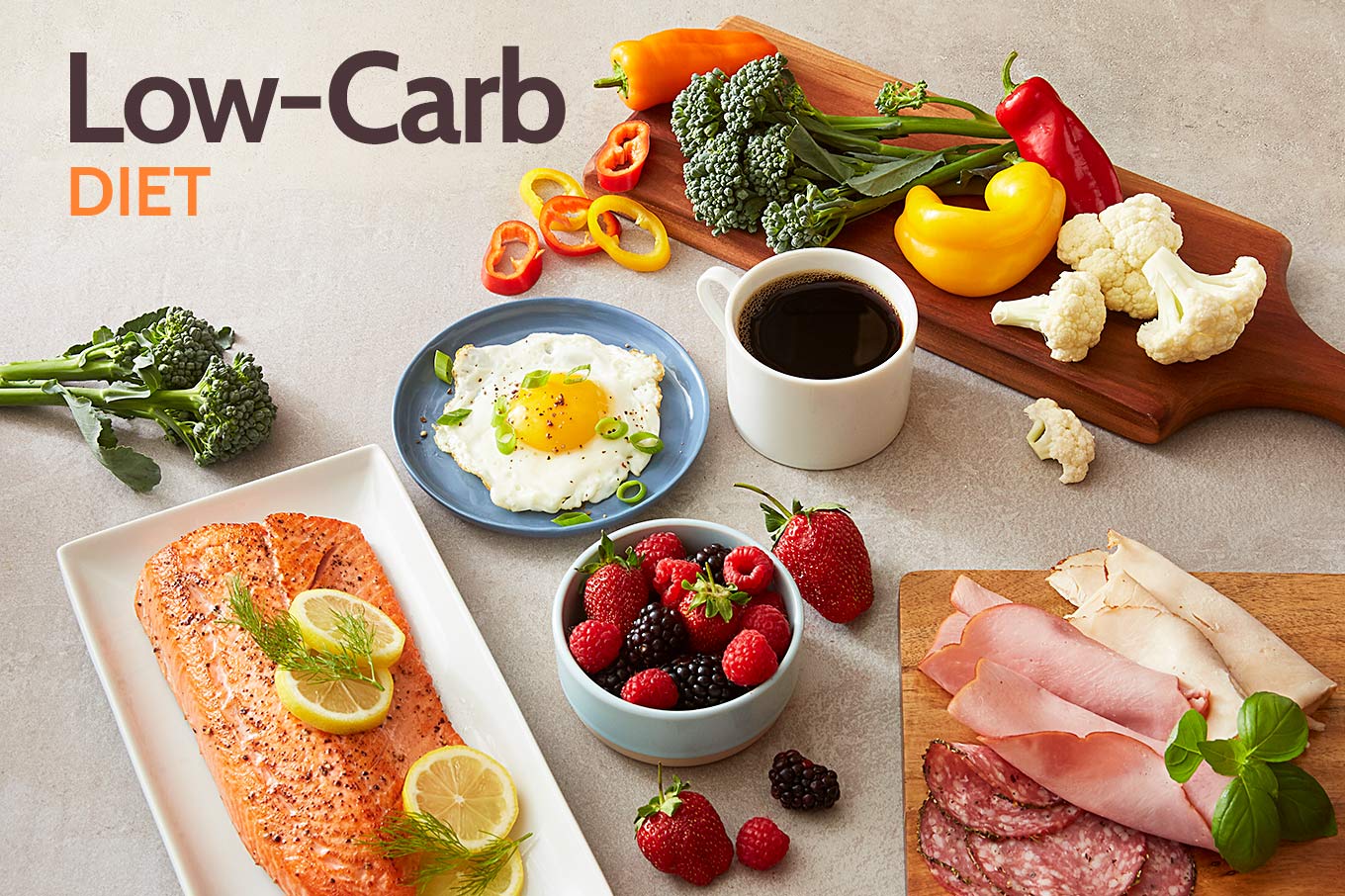 Chế độ ăn ít carb còn giúp giảm lượng mỡ thừa trong bụng.