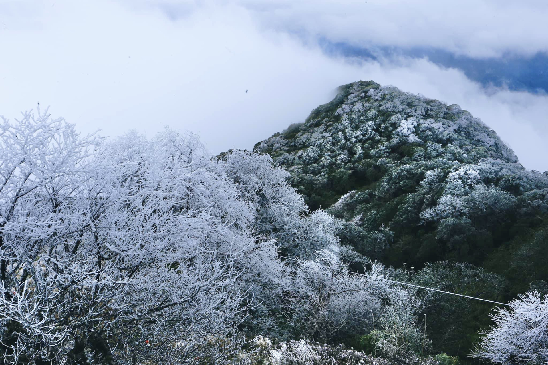 Cảnh sắc thiên nhiên mùa đông tại Cao Bằng (Ảnh: Tổng cục du lịch Việt Nam)